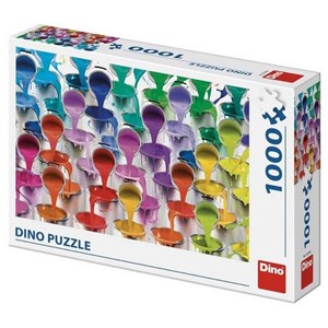 Dino (53276) - "Colors" - 1000 pieces puzzle