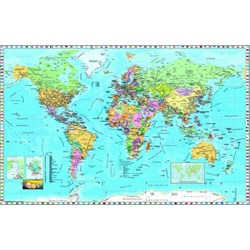 Dino (53248) - "Map of the World" - 1000 pieces puzzle