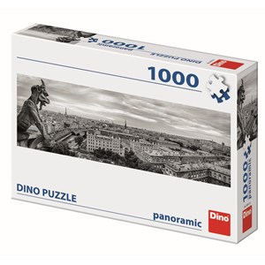 Dino (54541) - "Paris, France" - 1000 pieces puzzle