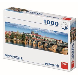 Dino (54538) - "Prague, Czech Republic" - 1000 pieces puzzle