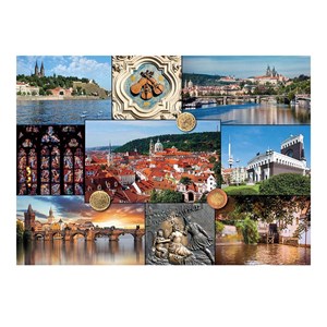 Dino (56112) - "Prague, Czech Republic" - 2000 pieces puzzle