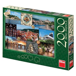 Dino (56112) - "Prague, Czech Republic" - 2000 pieces puzzle