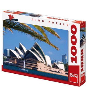 Dino (53214) - "Sydney Opera House" - 1000 pieces puzzle
