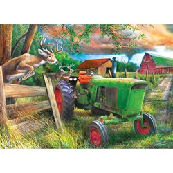 MasterPieces (71920) - "Deer Crossing" - 1000 pieces puzzle