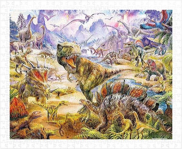 Pintoo (h1919) - Jan Patrik Krasny: "Dinosaurs" - 500 pieces puzzle