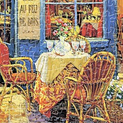 Pintoo (h2029) - Viktor Shvaiko: "Au Bon Chabrot" - 1000 pieces puzzle
