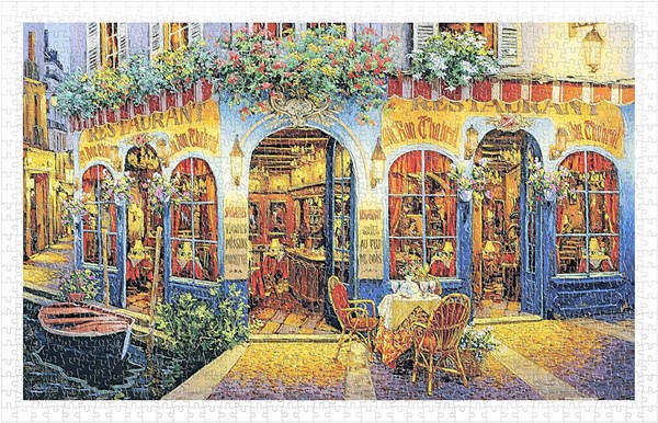 Pintoo (h2029) - Viktor Shvaiko: "Au Bon Chabrot" - 1000 pieces puzzle