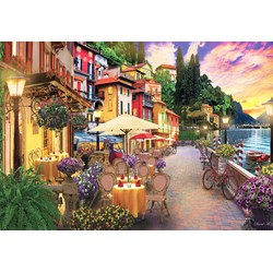 Anatolian (3944) - David McLean: "Lake Como" - 2000 pieces puzzle