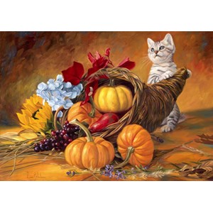 Bluebird Puzzle (70069) - Lucie Bilodeau: "Thankful" - 1000 pieces puzzle