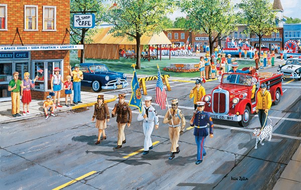 SunsOut (39562) - Ken Zylla: "Independence Day" - 550 pieces puzzle