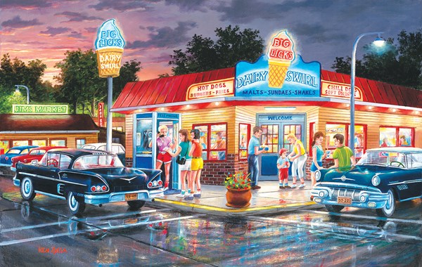 SunsOut (39372) - Ken Zylla: "A Touch of August" - 550 pieces puzzle