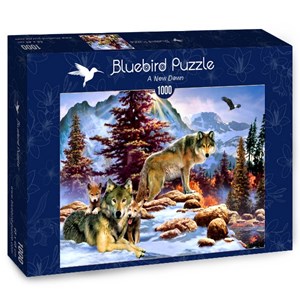 Bluebird Puzzle (70290) - Howard Robinson: "A New Dawn" - 1000 pieces puzzle