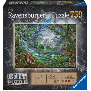 Ravensburger (15030) - "EXIT Unicorn (in German)" - 759 pieces puzzle