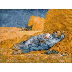 Grafika (00689) - Vincent van Gogh: "La Sieste (d'après Millet), 1890" - 2000 pieces puzzle