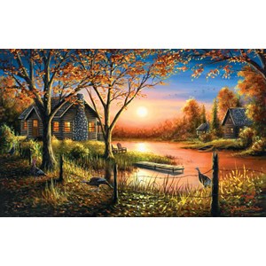 SunsOut (55140) - Chuck Black: "Glorious Sunset" - 550 pieces puzzle