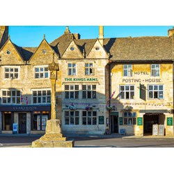 Grafika (02956) - "Stow-On-The-Wold in the Cotswolds" - 1000 pieces puzzle