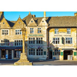 Grafika (02956) - "Stow-On-The-Wold in the Cotswolds" - 1000 pieces puzzle
