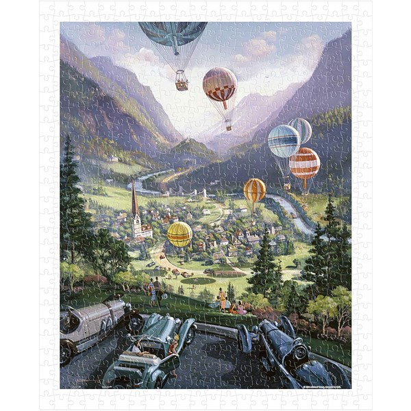 Pintoo (h1644) - Michael Young: "Up Up and Away" - 500 pieces puzzle