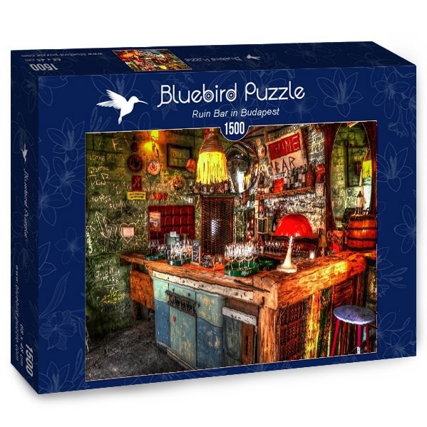 Bluebird Puzzle (70011) - "Ruin Bar in Budapest" - 1500 pieces puzzle