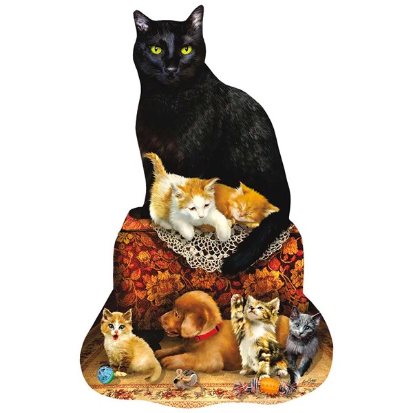 SunsOut (95048) - Lori Schory: "Family Ottoman" - 1000 pieces puzzle