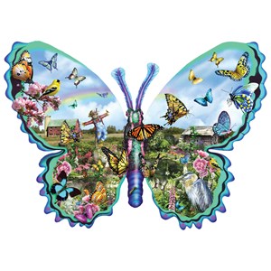 SunsOut (95056) - Lori Schory: "Butterfly Farm" - 1000 pieces puzzle
