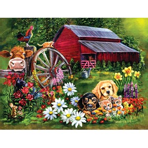 SunsOut (60410) - Eileen Herb-Witte: "Sweet Country" - 500 pieces puzzle