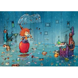 Grafika (t-00939) - François Ruyer: "Wet Witch" - 1000 pieces puzzle