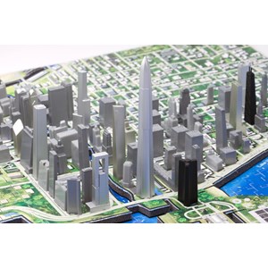 4D Cityscape (40014) - "Chicago" - 950 pieces puzzle