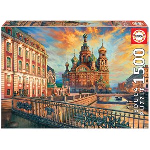 Educa (18501) - "Saint Petersburg" - 1500 pieces puzzle