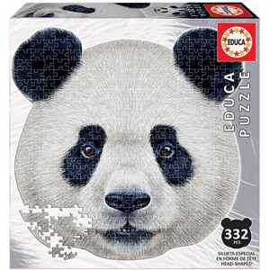 Educa (18476) - "Panda Face" - 353 pieces puzzle