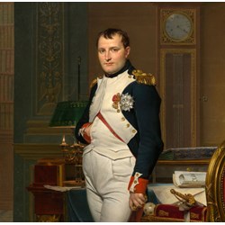 Grafika (01191) - Jacques-Louis David: "The Emperor Napoleon in his study at the Tuileries, 1812" - 1500 pieces puzzle