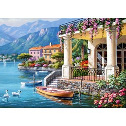 Anatolian (4915) - Sung Kim: "Villa on the Bay" - 3000 pieces puzzle