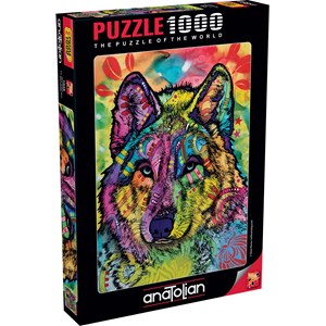 Anatolian (1048) - Dean Russo: "The Stare Of The Wolf" - 1000 pieces puzzle