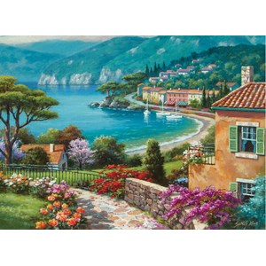 Anatolian (4547) - Sung Kim: "Lakeside" - 1500 pieces puzzle