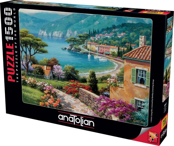 Anatolian (4547) - Sung Kim: "Lakeside" - 1500 pieces puzzle