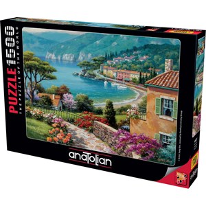 Anatolian (4547) - Sung Kim: "Lakeside" - 1500 pieces puzzle