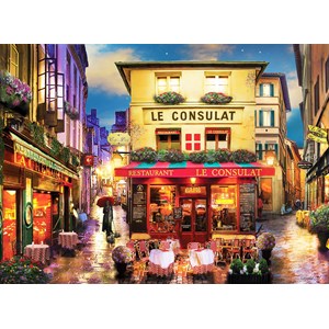 Anatolian (4552) - David McLean: "Meet Me in Paris" - 1500 pieces puzzle