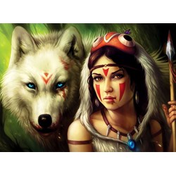 Anatolian (3600) - "Warrior Princess" - 500 pieces puzzle