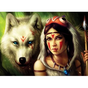 Anatolian (3600) - "Warrior Princess" - 500 pieces puzzle