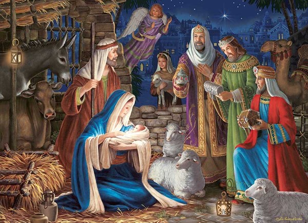 Cobble Hill (80248) - Liz Goodrick-Dillon: "Miracle in Bethlehem" - 1000 pieces puzzle