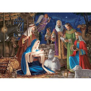 Cobble Hill (80248) - Liz Goodrick-Dillon: "Miracle in Bethlehem" - 1000 pieces puzzle
