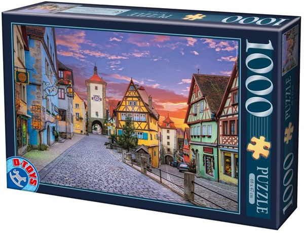 D-Toys (74737) - "Rothenburg, Germany" - 1000 pieces puzzle