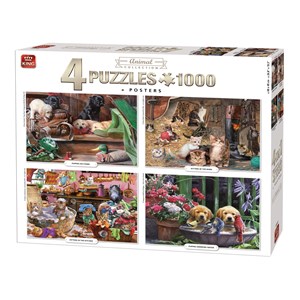 King International (55931) - "Animal Collection" - 1000 pieces puzzle