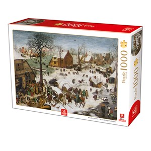 Deico (76649) - Pieter Brueghel the Elder: "The numbering at Bethlehem" - 1000 pieces puzzle