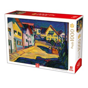 Deico (76755) - Vassily Kandinsky: "Murnau Burggrabenstrasse" - 1000 pieces puzzle