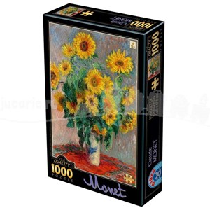 D-Toys (75864) - Claude Monet: "Bouquet of Sunflowers" - 1000 pieces puzzle