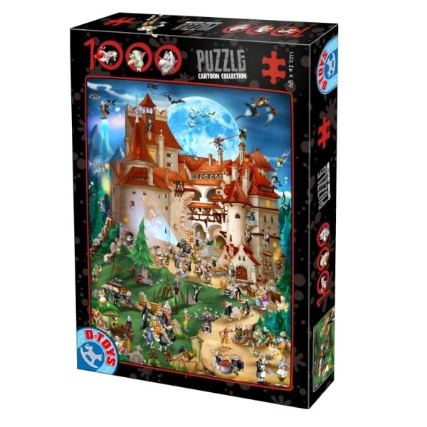 D-Toys (70852) - "Vampire Party" - 1000 pieces puzzle