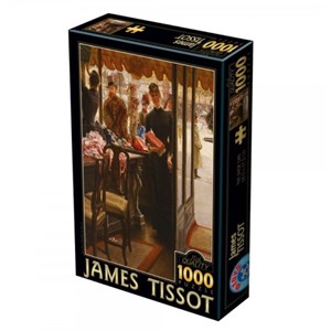 D-Toys (75086) - James Tissot: "The Shop Girl" - 1000 pieces puzzle