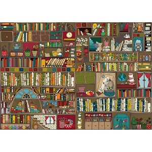 Deico (76434) - "Bookshelf" - 1000 pieces puzzle