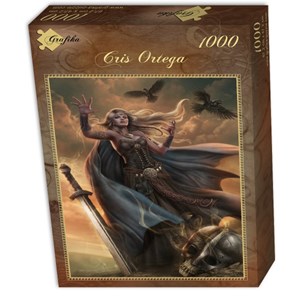 Grafika (01056) - Cris Ortega: "The Witch Queen" - 1000 pieces puzzle